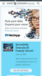 Mobile Screenshot of game.giveawayoftheday.com
