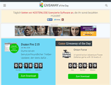 Tablet Screenshot of de.giveawayoftheday.com
